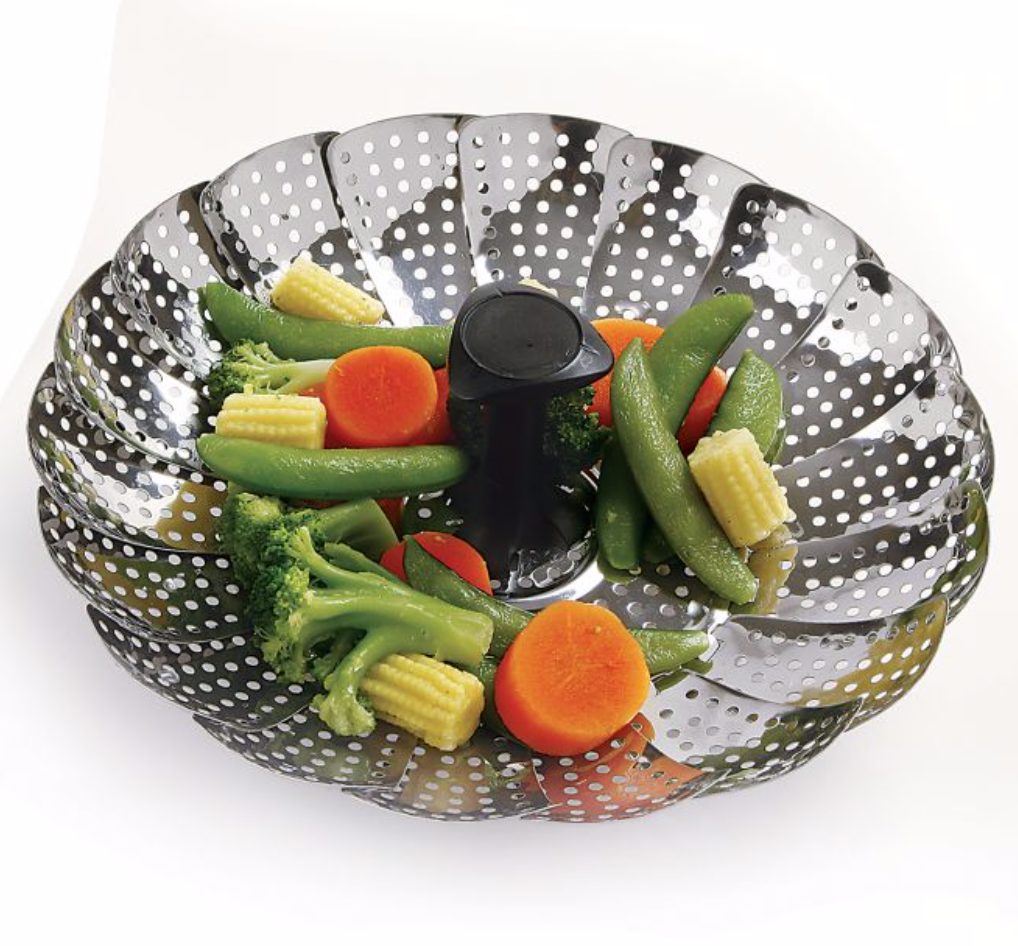 Norpro Steamer W/Detachable/Extendable Handle Spoons N Spice