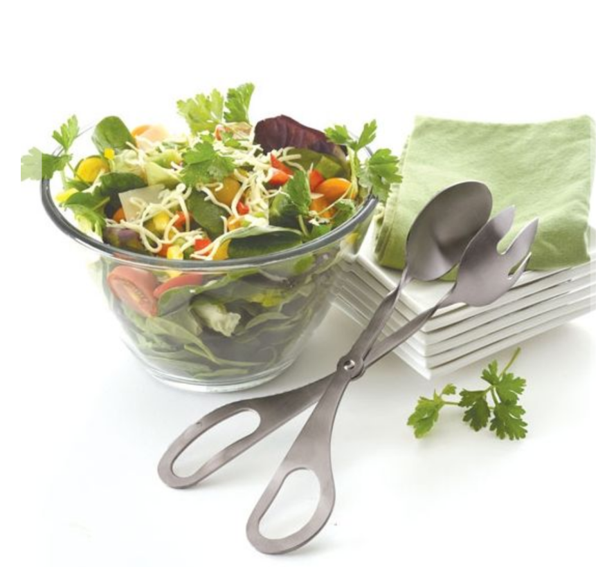 Salad Tongs - Stainless Steel