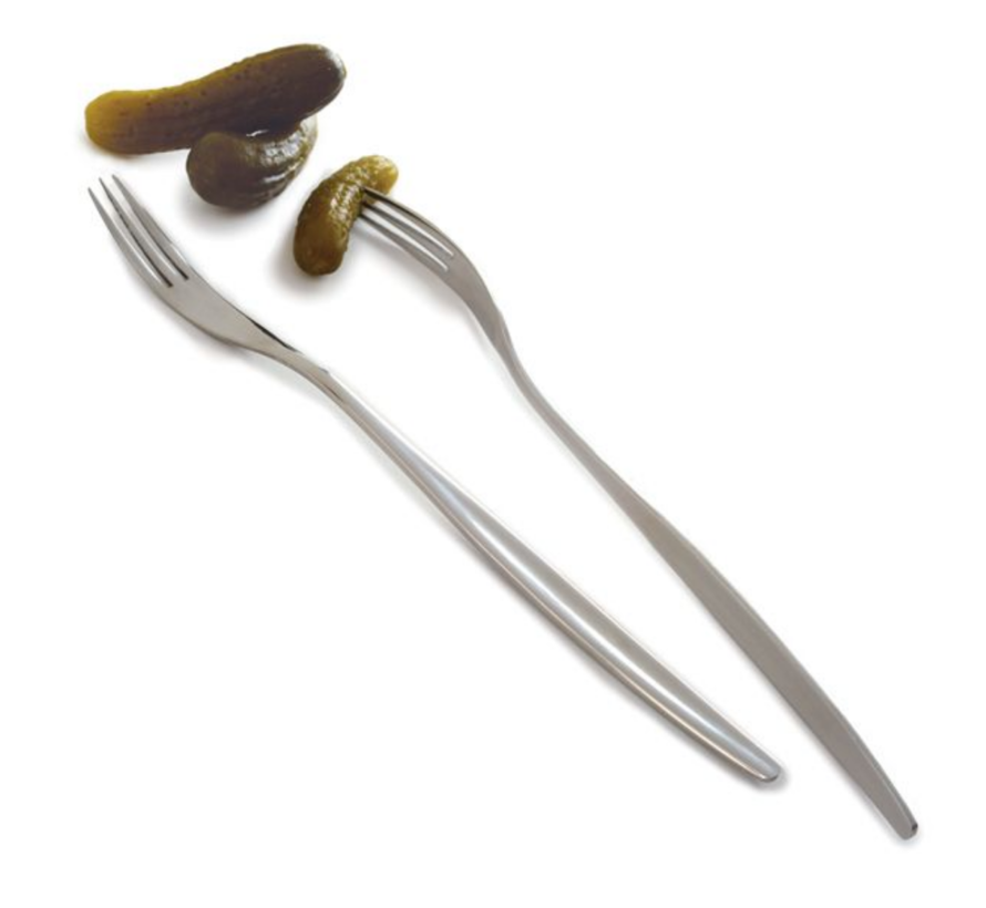 Pickle Fork, Set Of 2 - Stainless Steel