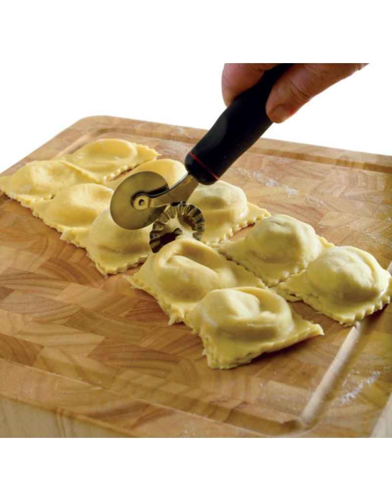 Norpro Jumbo Ravioli Maker W/Press Spoons N Spice