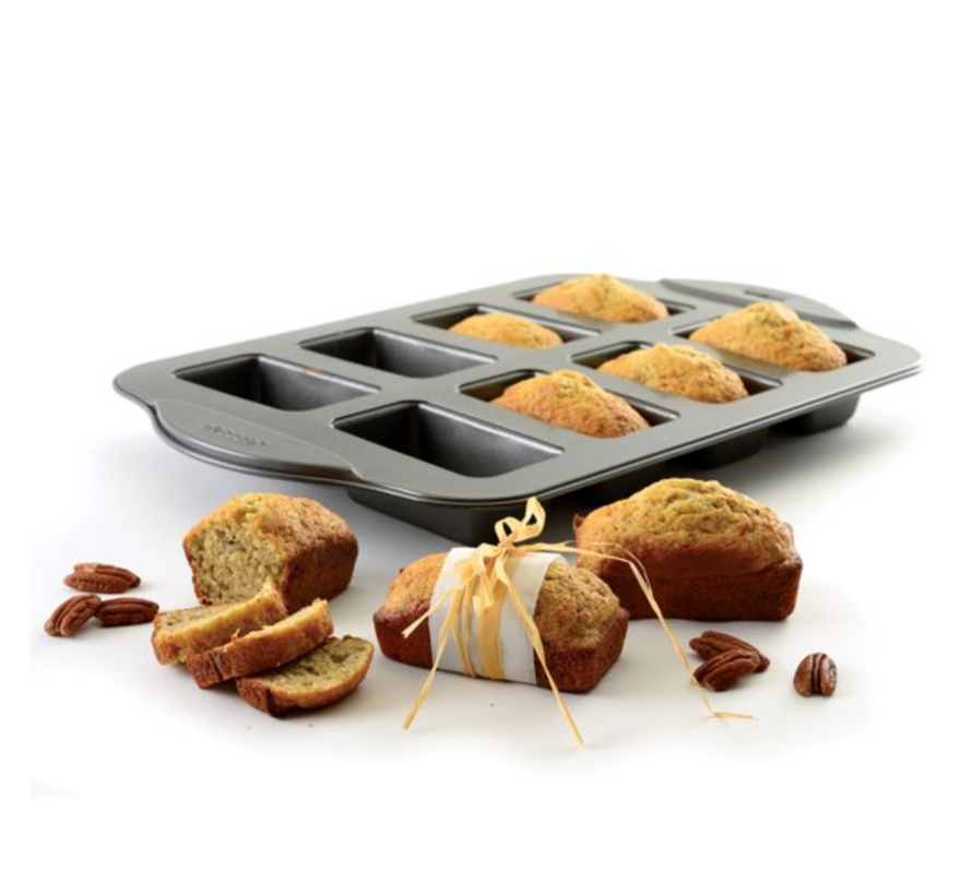 N/S 8 pc Mini Loaf Pan