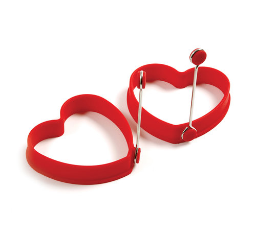 Norpro Heart Pancake/Egg Rings, 2PC