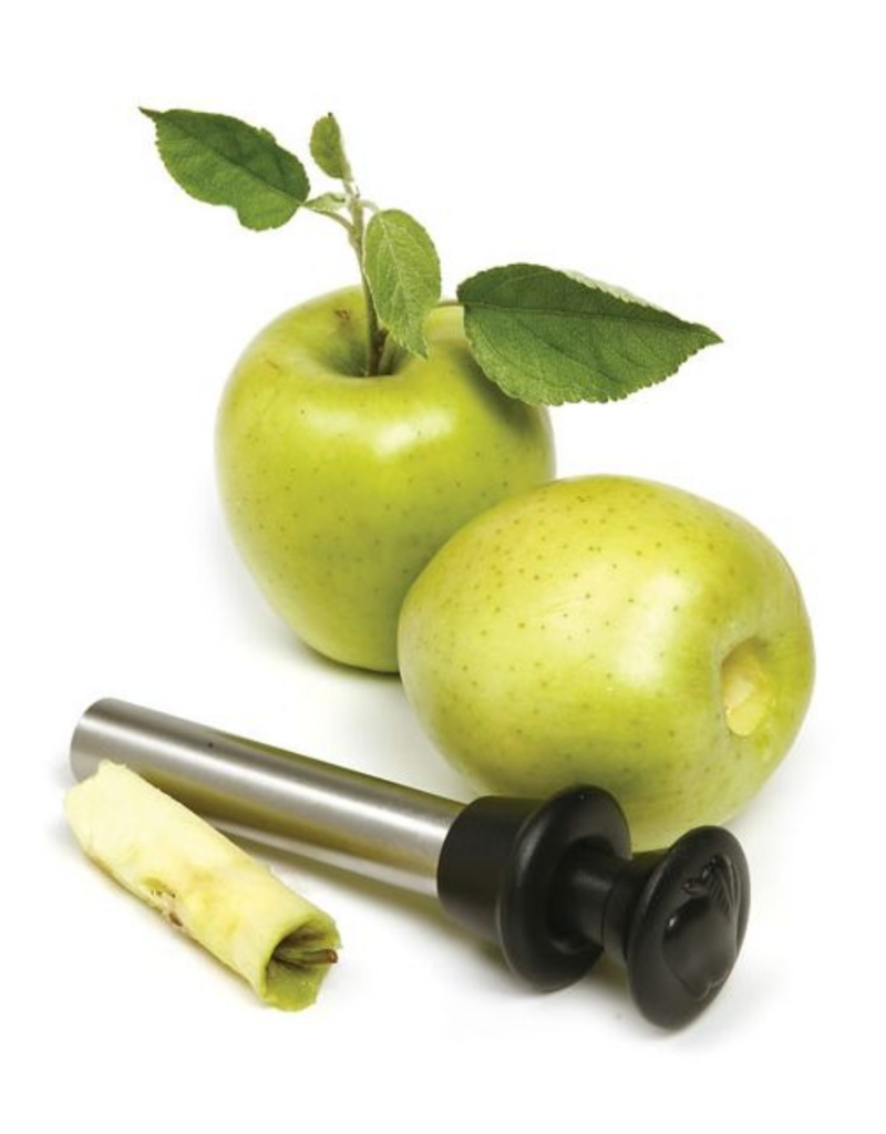 Norpro S/S Apple Corer W/Core Ejector Spoons N Spice