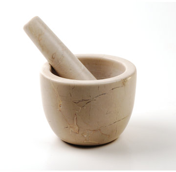 RSVP Endurance® Beige Marble Mortar & Pestle