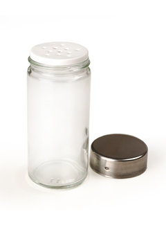 RSVP Endurance® Clear Glass Spice Bottle - 3 oz. (89mL)