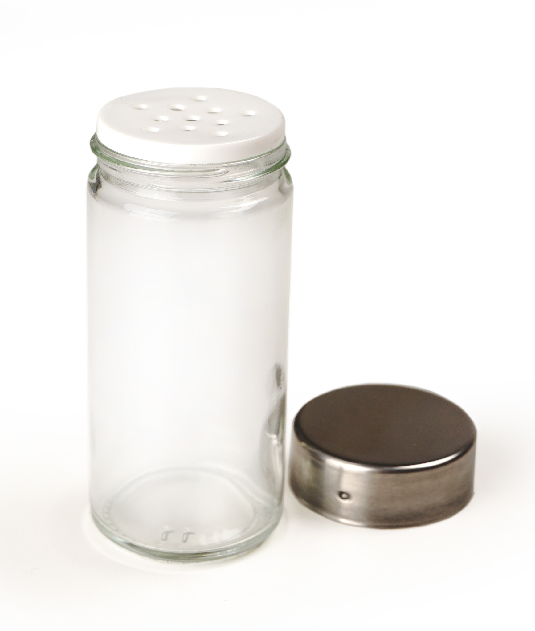 RSVP Clear Glass Spice Bottle 3 oz. (89mL) Spoons N Spice