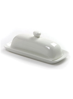 Norpro Porcelain Butter Dish With Lid