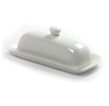 Norpro Porcelain Butter Dish With Lid