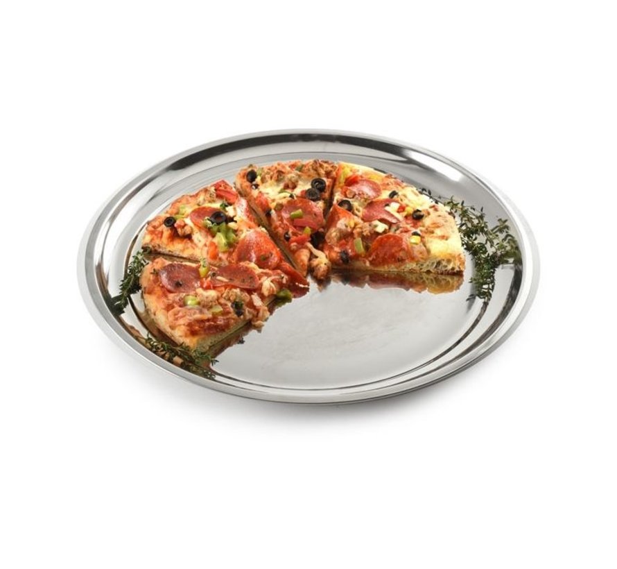 13.5" Stainless Steel Pizza Pan