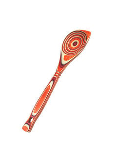 Island Bamboo Red Pakka Corner Spoon