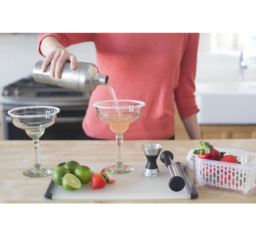 OXO STEEL Cocktail Shaker Spoons N Spice