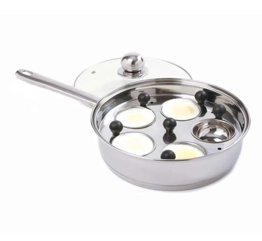 Norpro Egg 5 Poacher/Skillet Set Spoons N Spice
