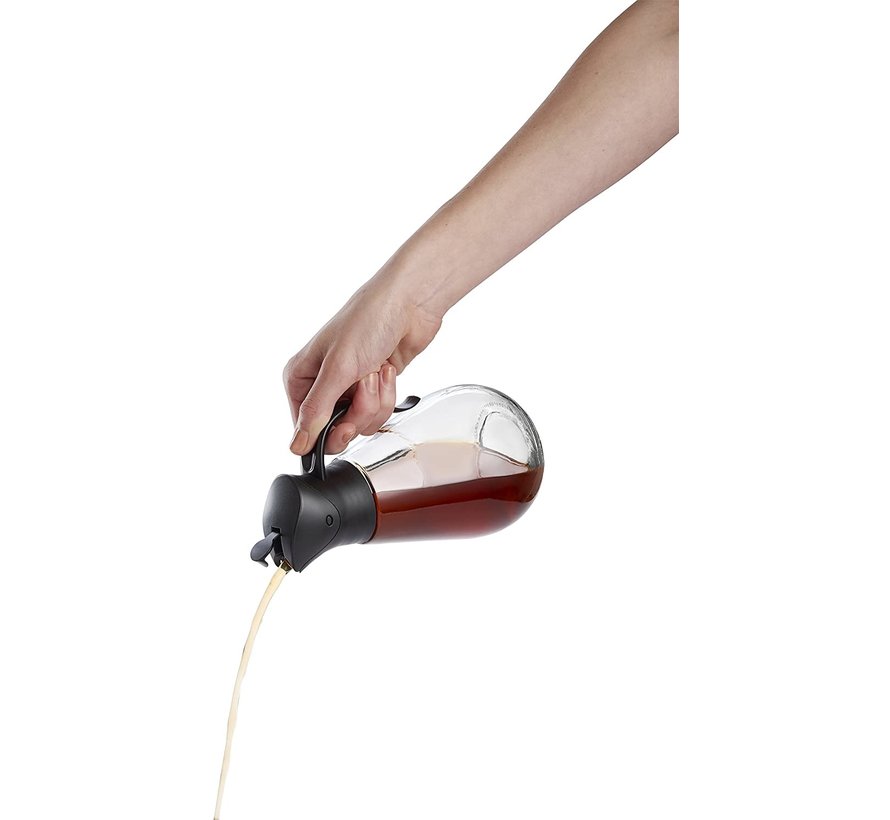 Syrup Dispenser Black Handle