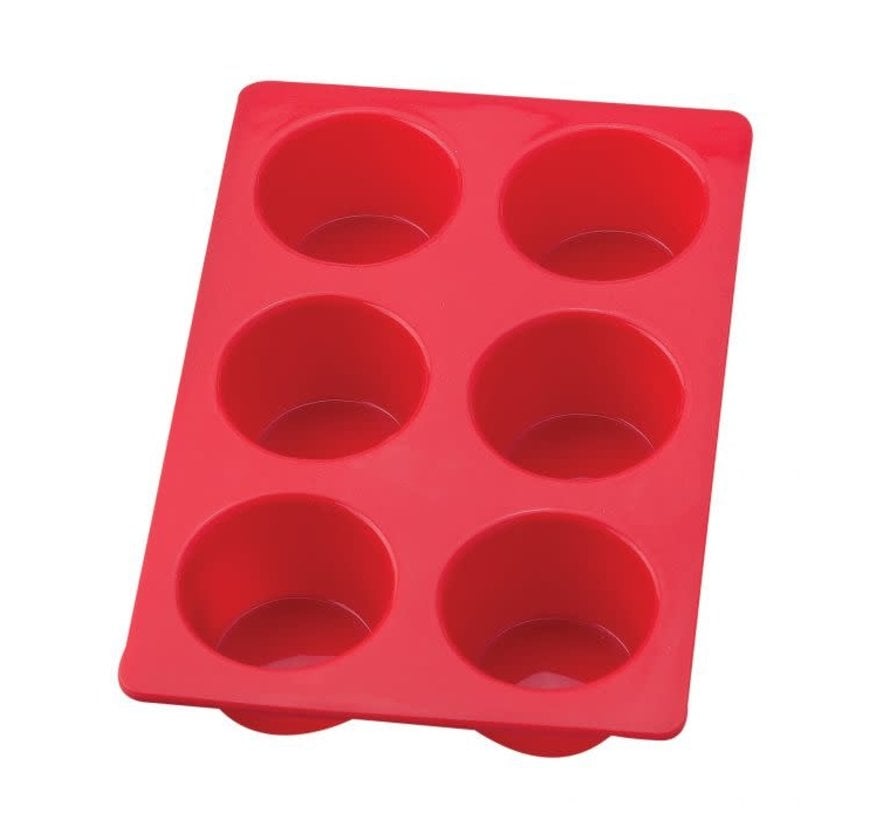 Muffin Pan Silicone 6 Cup