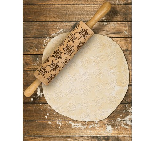Mrs. Anderson's Snowflake Rolling Pin