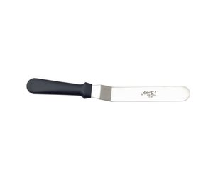 Ateco 1305 S/S Bakers Offset Spatula with Black Plastic Handle