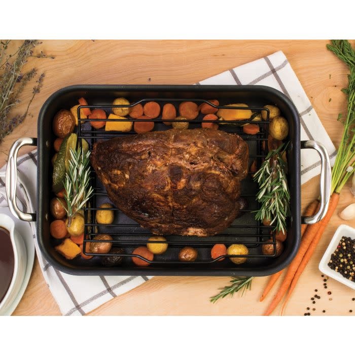 HIC Adjustable N/S Roast Rack 10" X 9.25" Spoons N Spice