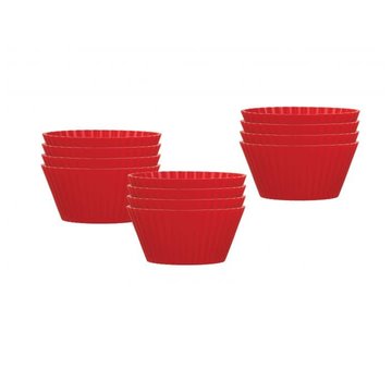 Mrs. Anderson's Silicone Baking Cups Set/12