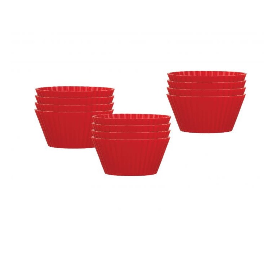 Silicone Baking Cups Set/12