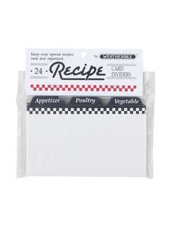 Fletcher's Mill Recipe Card Dividers 3" x 5"