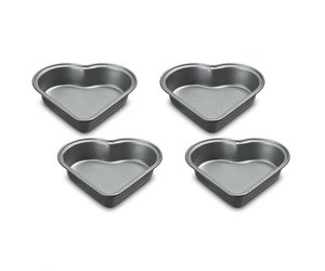 Cuisinart 4-pc. Nonstick Mini Heart Pan Set