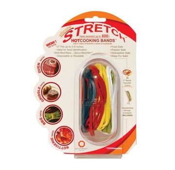 Architec Silicone Cooking Trussing Bands, Set of 25