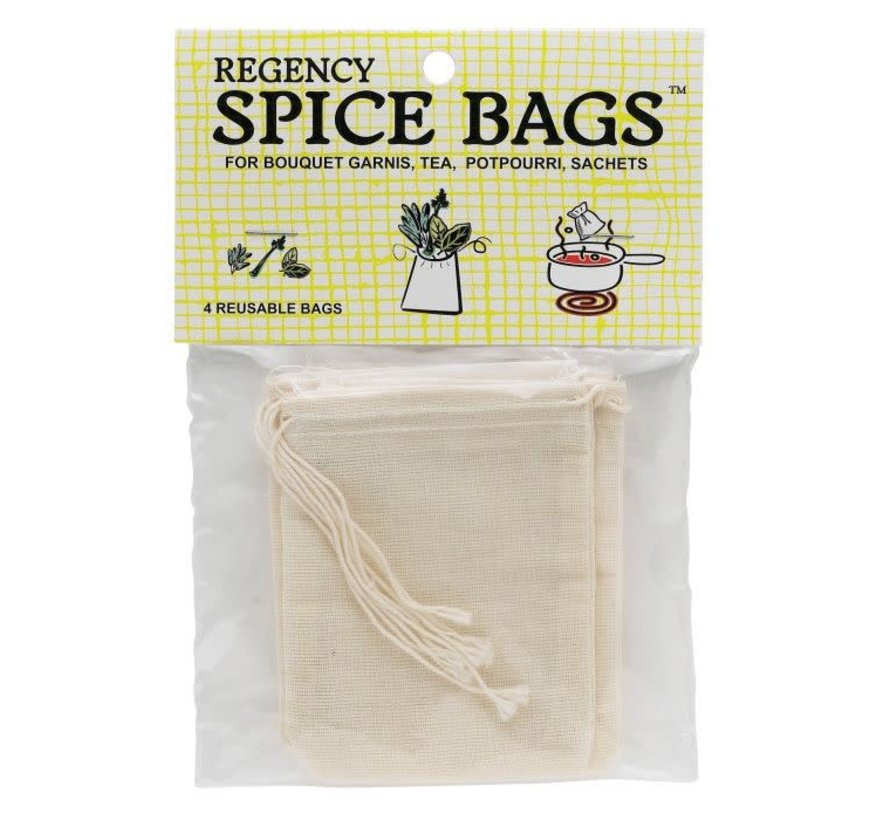 Spice Bags, Set of 4