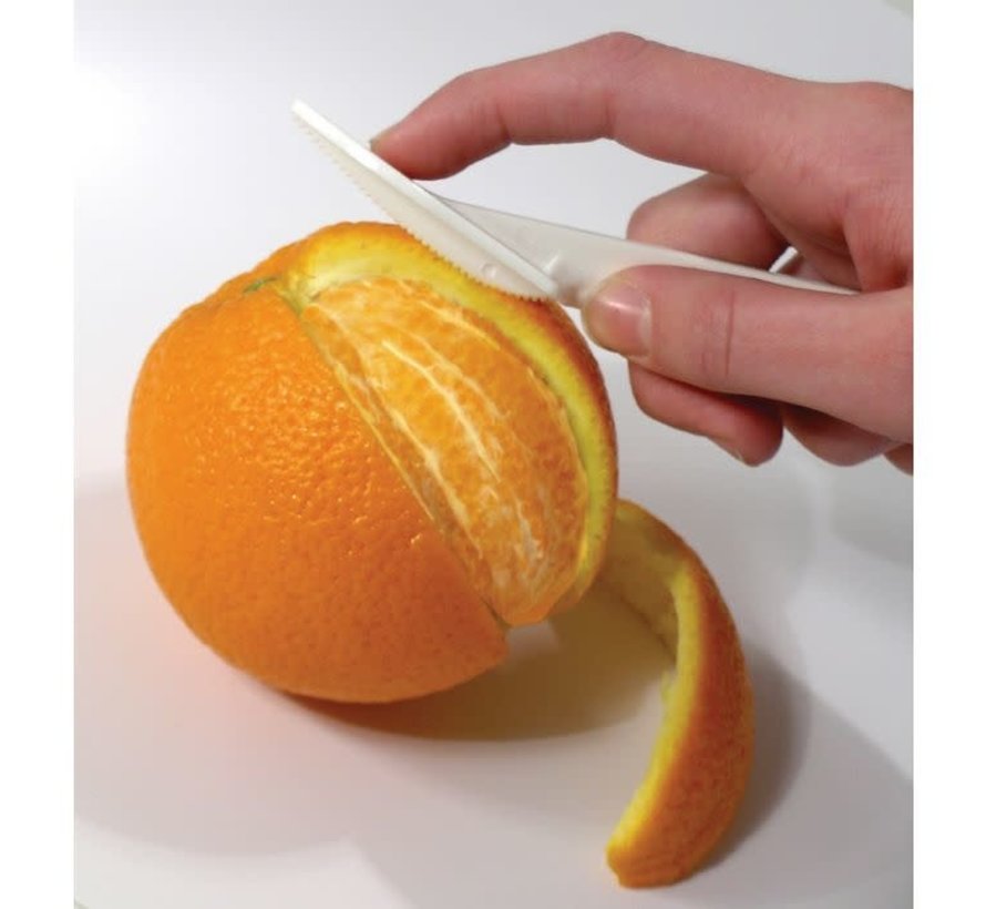 Citrus Peeler Plastic Kitchen Tool  Orange peeler, Peeler, Cooking tools