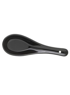 Harold Import Company Chinese Soup Spoon Black