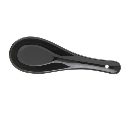 Harold Import Company Chinese Soup Spoon Black