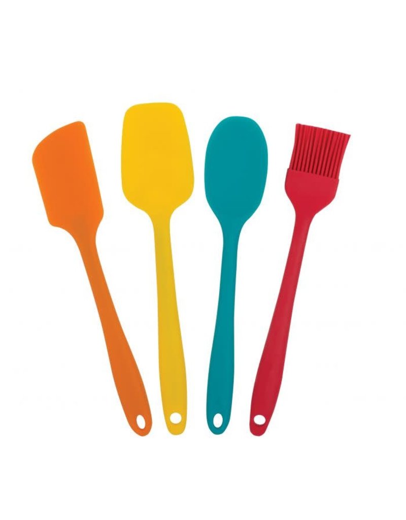Hic Mrs Anderson S Mini Silicone Tool Set Spoons N E Mrs Anderson S Mini Silicone Tool Set