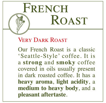 Fresh Roasted Coffee - French Roast