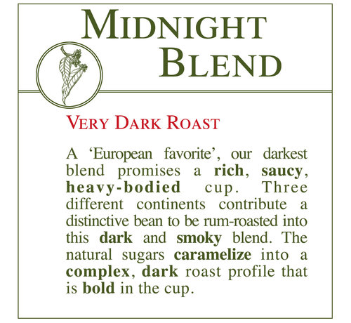 Fresh Roasted Coffee - Midnight Blend
