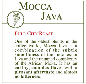 Fresh Roasted Coffee - Mocca Java