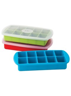 Large Ice Cumolds Tray With Lid, Stackable Big Silicone Square Ice Cumold  For Whiskey Cocktails Bourbon Soups Frozen Treats, Whiskey Gifts For Men  Fro