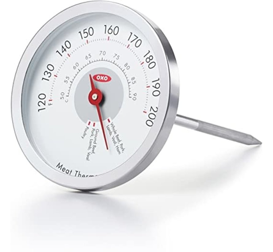 Chef’s Precision Analog Leave-In Meat Thermometer