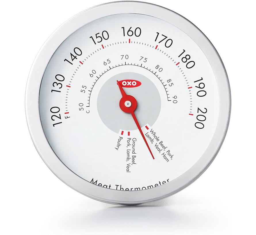 Chef’s Precision Analog Leave-In Meat Thermometer