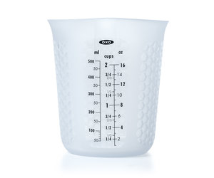 Oxo Good Grips Measuring Cup, Silicone, Squeeze & Pour, 2 Cup