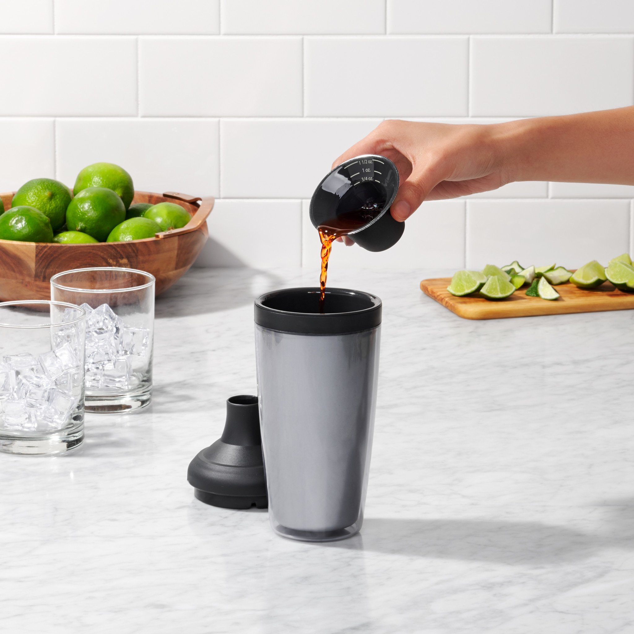 OXO Good Grips Plastic Cocktail Shaker