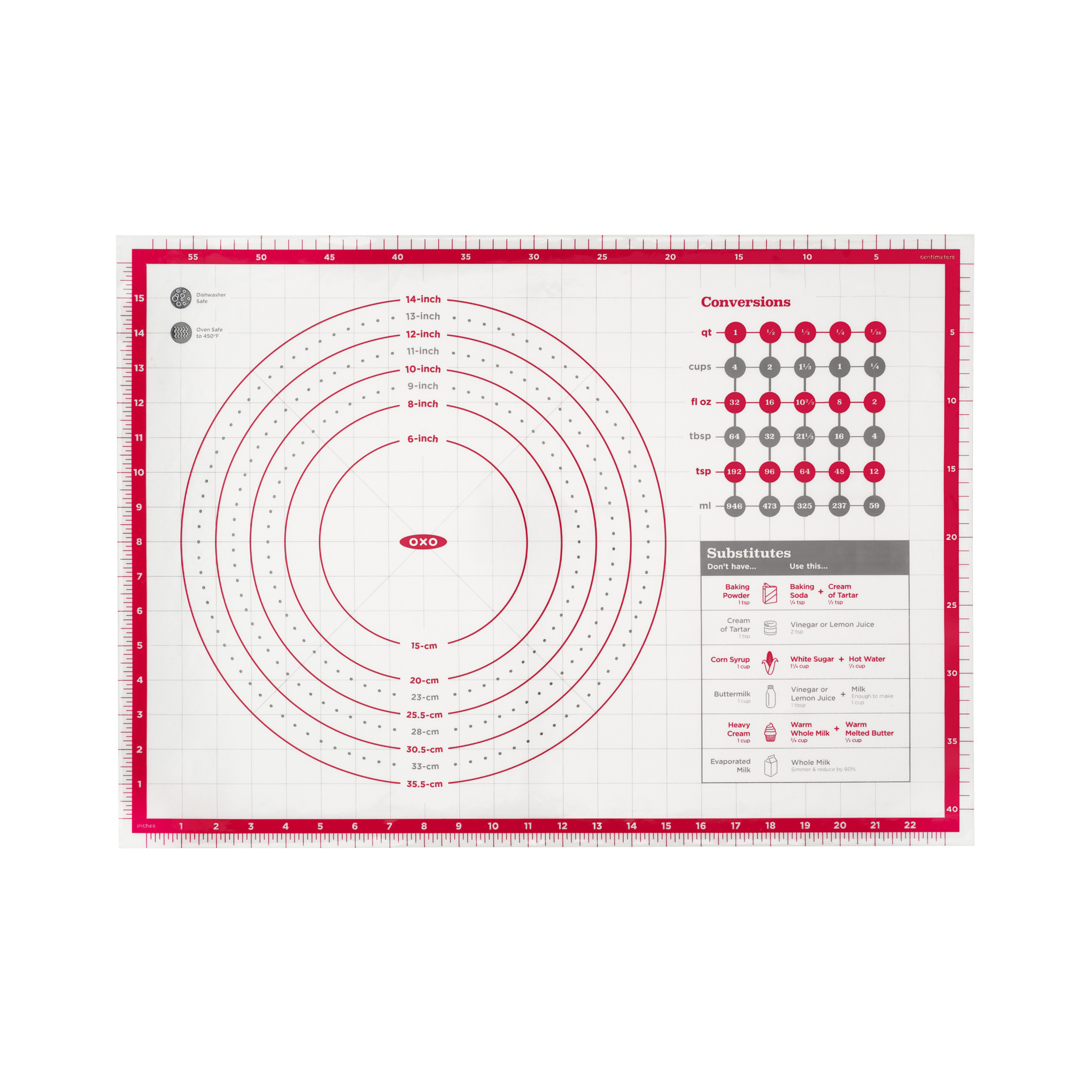 Good Grips Silicone Pastry Mat | OXO