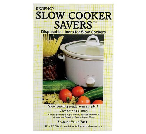 Regency Slow Cooker Savers Pkg. of 8