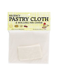 Regency Pastry Cloth & Rolling Pin Cover