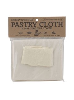 Regency Natural Pastry Cloth  & Pin Cover 24" X 20"