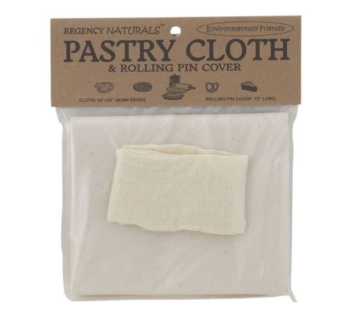 Regency Natural Pastry Cloth  & Pin Cover 24" X 20"