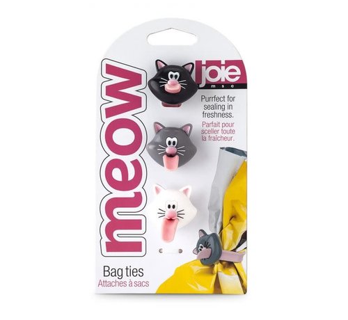 Joie Meow Bag Ties 3 Pc