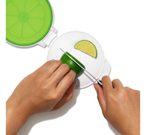 OXO Good Grips Cut and Keep Silicone Lime Saver