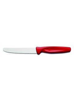 Wusthof 4" Serrated Paring Knife, Red