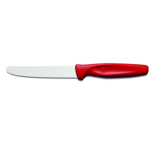 Wusthof 4" Serrated Paring Knife, Red