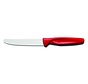 4" Serrated Paring Knife, Red