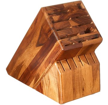 Wusthof 17-Slot Acacia  Wood Knife Block